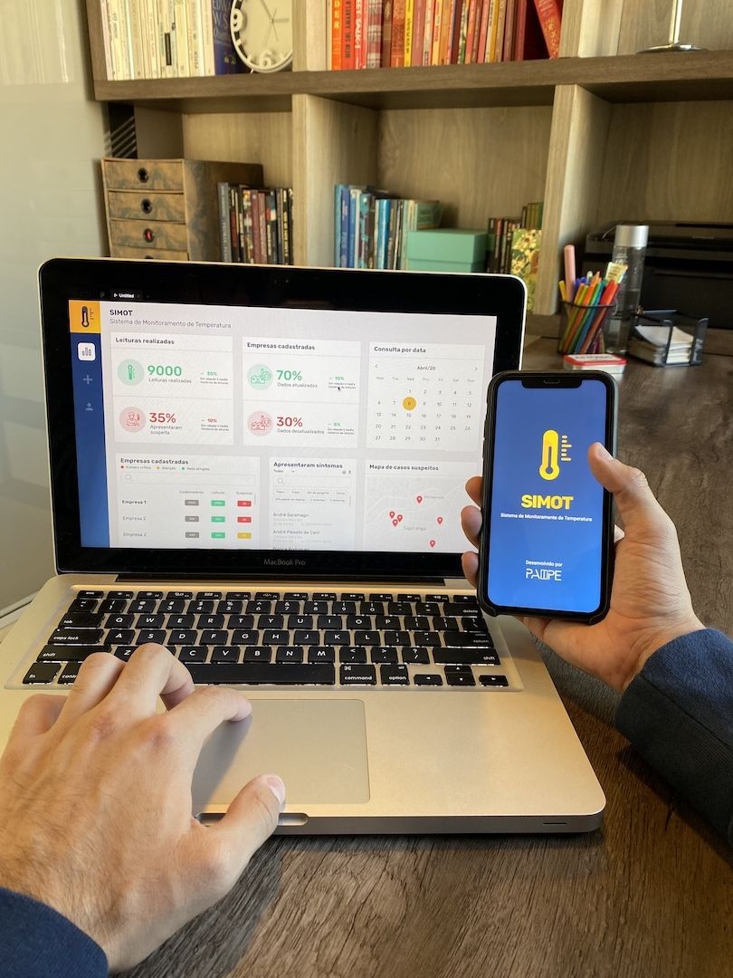 ​Empresa do Sul desenvolve app para controlar sintomas de coronavírus em tempo real