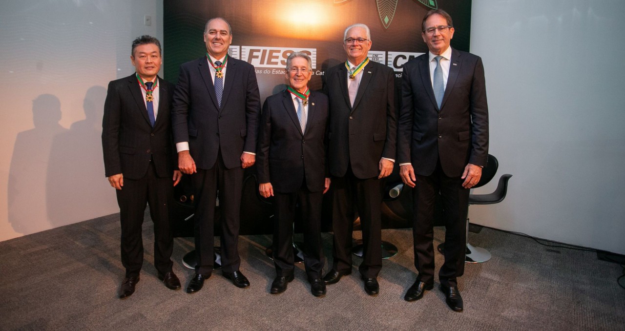 Fiesc entrega Ordem do Mérito Industrial 2019