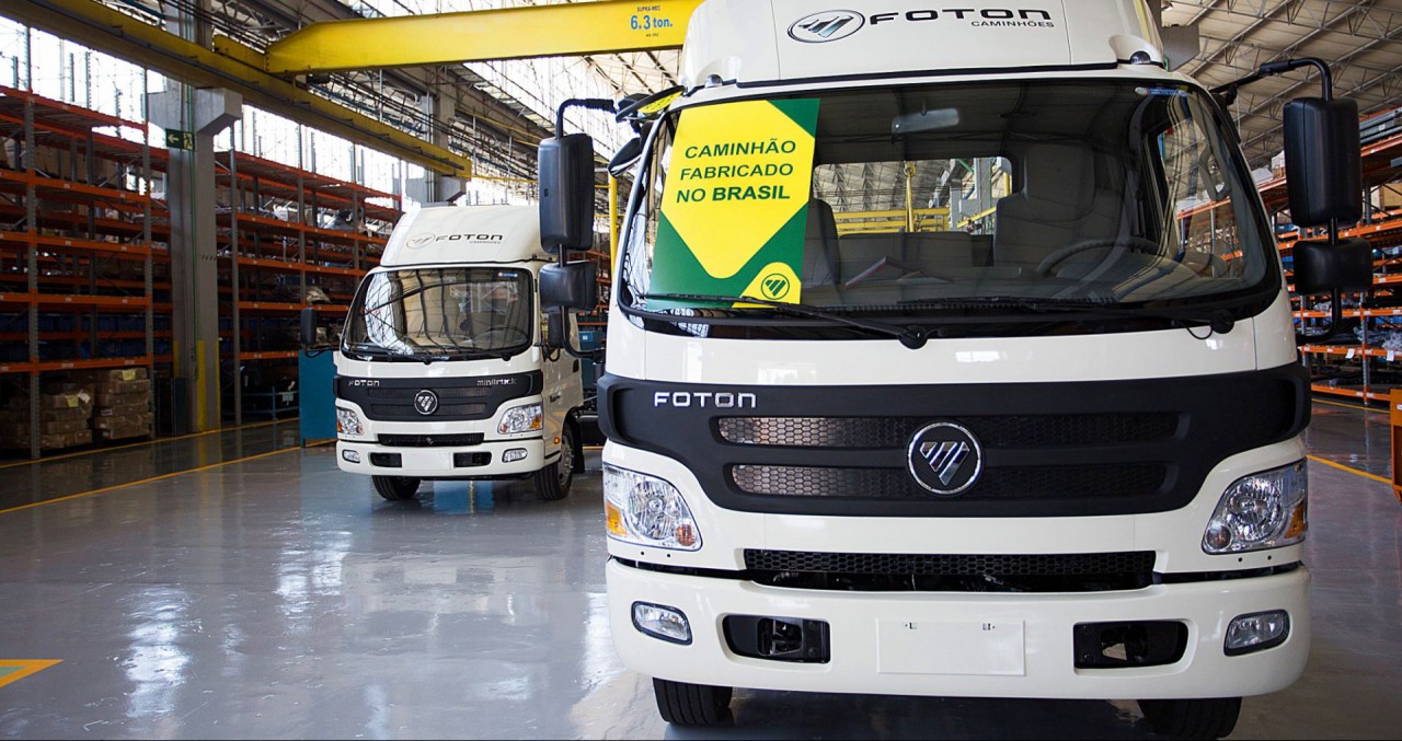 Foton passa a atuar com apoio da matriz chinesa