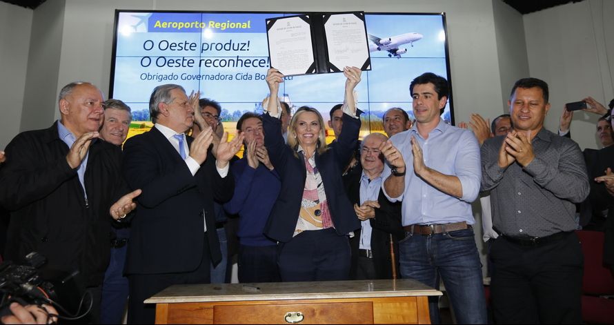 PR desapropria área para o Aeroporto Regional do Oeste